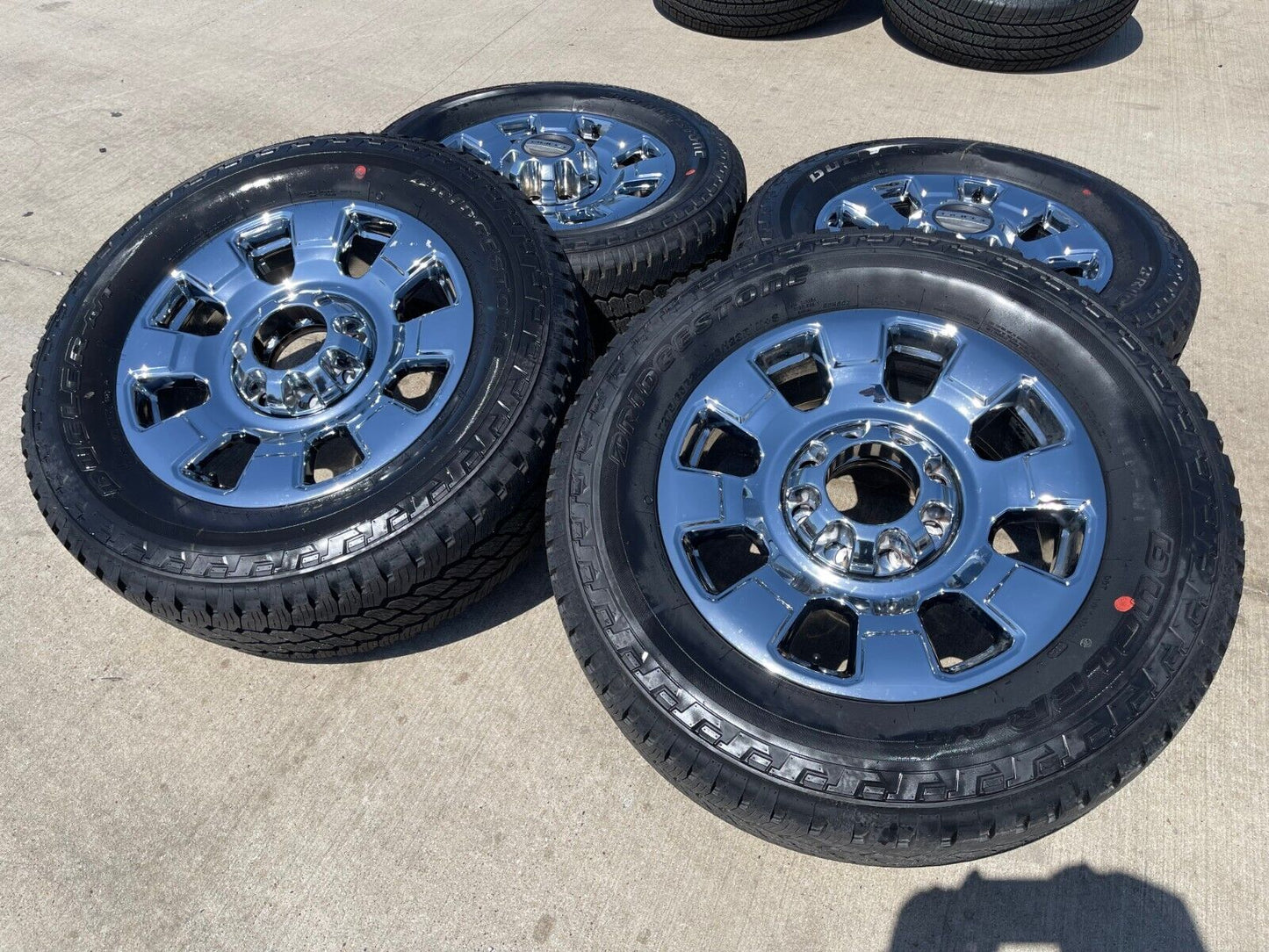 20" Ford F-250 F-350 OEM chrome Lariat 10295 25085 wheels rims 2024 2025 NEW