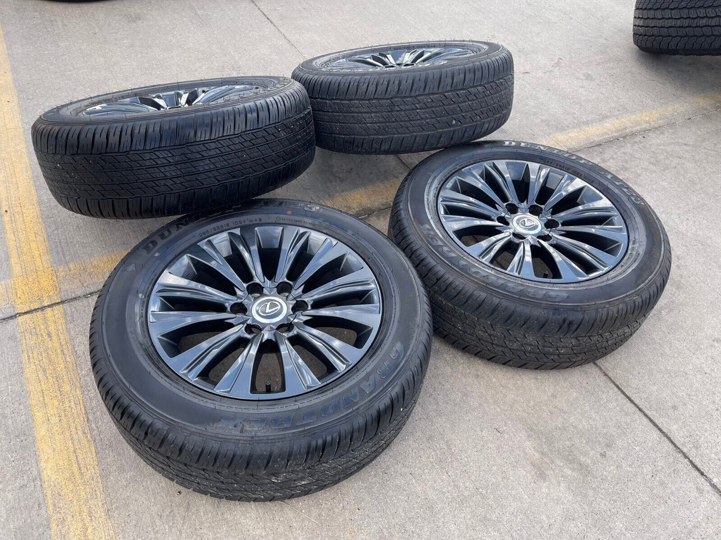 19" Lexus GX460 GX470 Tacoma 4Runner OEM 74388 wheels rims 2022 2023 2024 NEW