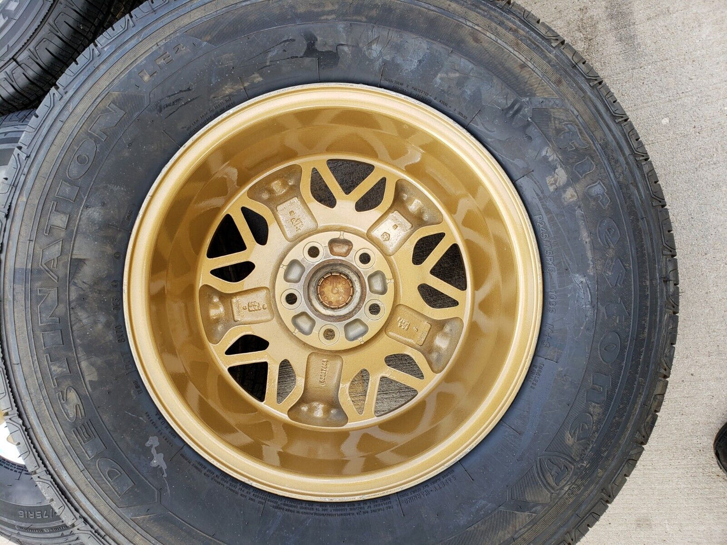 16" Jeep Grand Cherokee wheels rims 9015 5x4.5 tires 1996 1997 1998 1999 2000