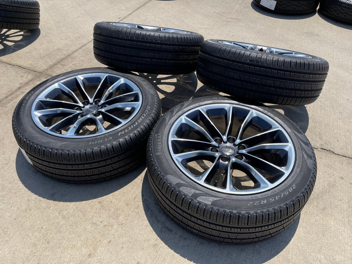 22" Jeep Grand Wagoneer OEM LIMITED 9298 rims wheels RAM 1500 NEW
