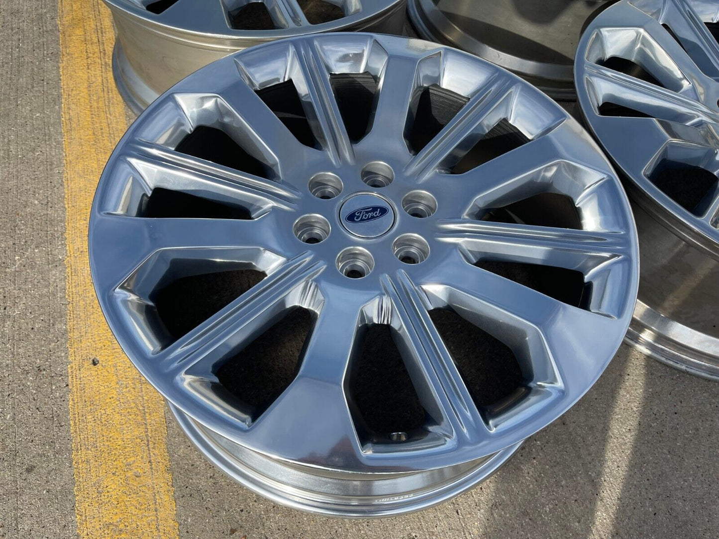 22" Ford F-150 LIMITED OEM rims wheels 10349 95103 2021 2022 2023 2024 2025 NEW