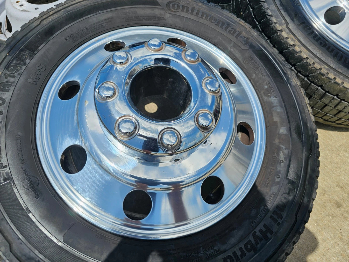 19.5" Ford F-450 Dually F-550 rims wheels RAM 4500 OEM 10x225 2023 2024 2025