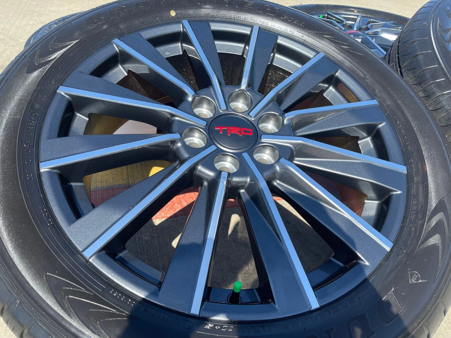 22" Toyota Tundra TRD Sequoia OEM wheels rims 78519 Land Cruiser GX550 2025 NEW