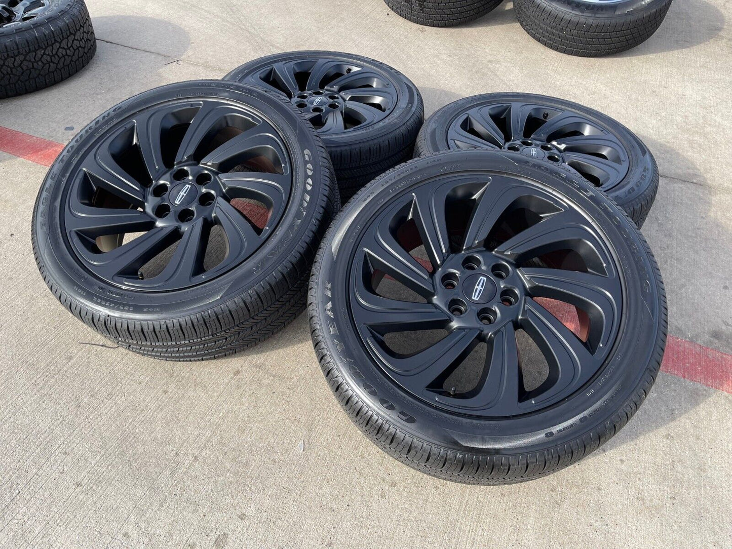 22" Lincoln Navigator OEM rims wheels Black Label 2023 2024 2025 10497 NEW