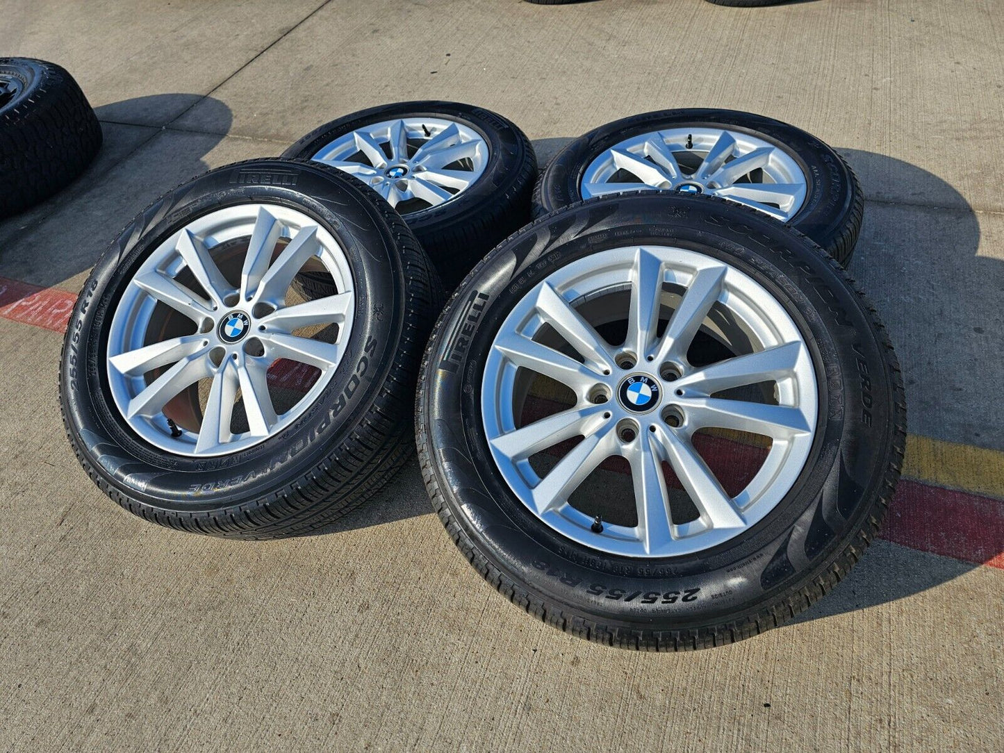 18" BMW OEM X5 Style 446 86042 wheels rims tires 2012 2013 2015 2016 2017 2018