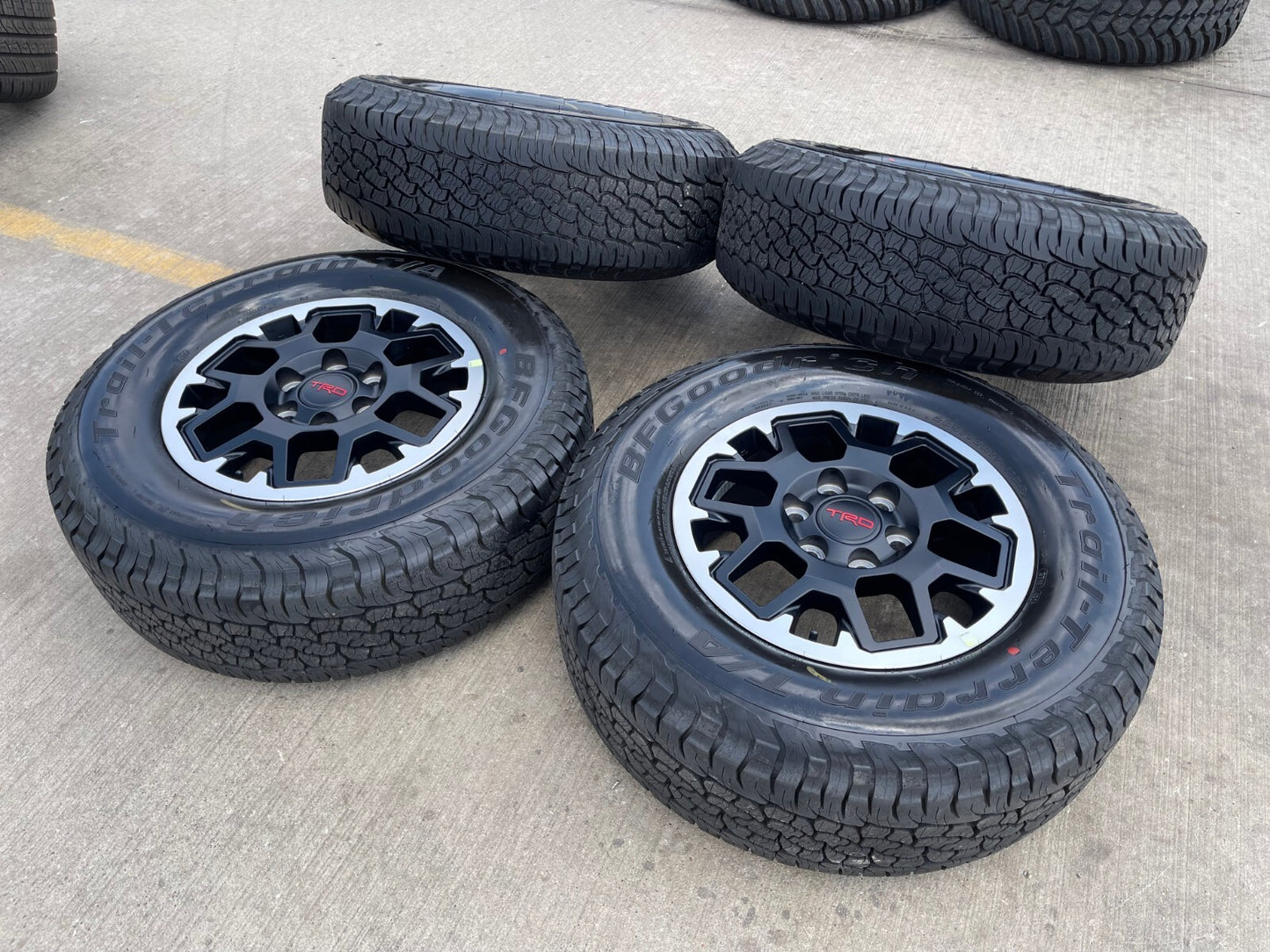 17" Toyota Tacoma 4Runner TRD OEM 42611 95893 10638 wheels rims 2025 BFG NEW