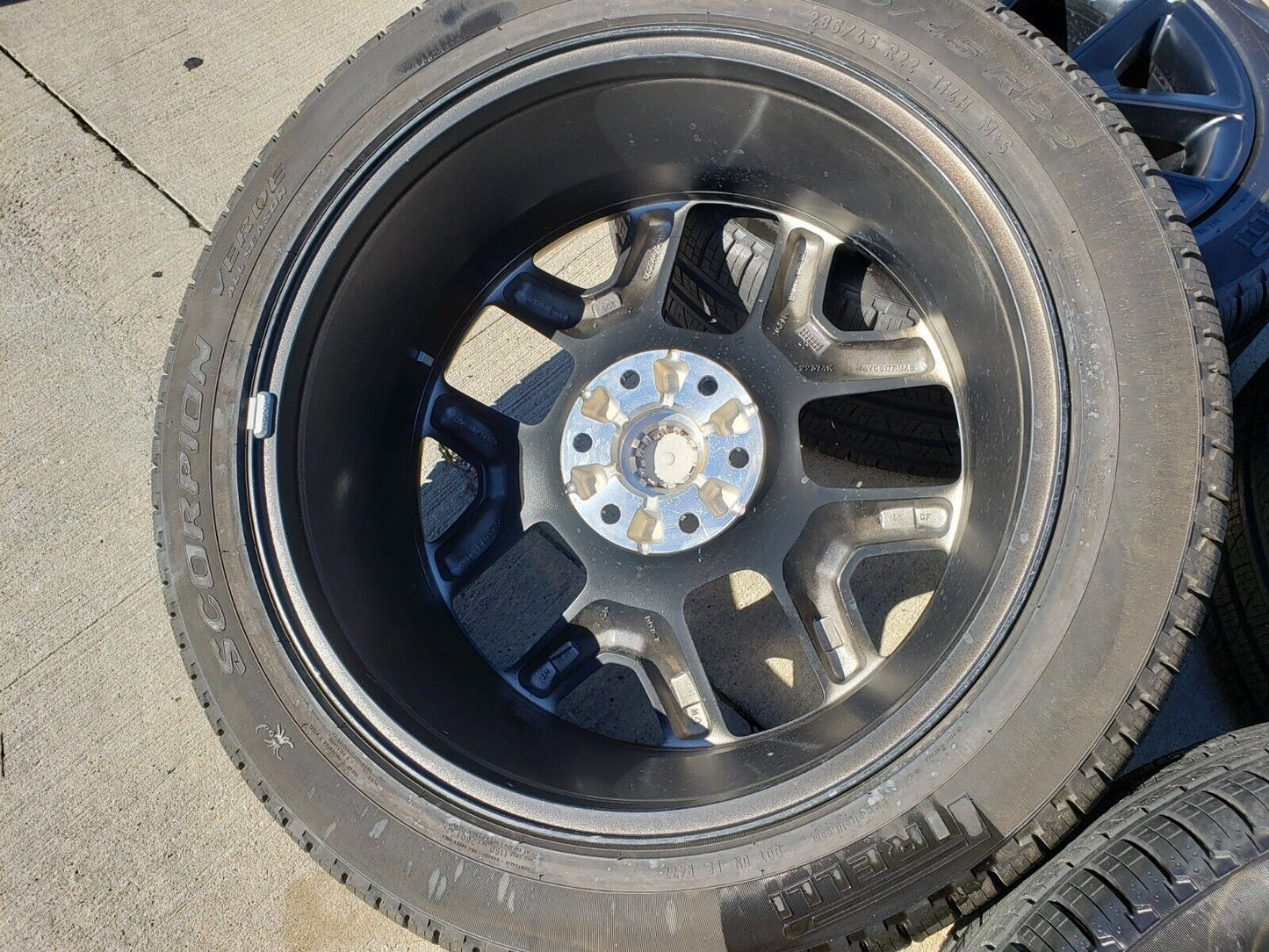 22" Dodge Ram 1500 OEM LIMITED Laramie 2684 2725 wheels rims 2023 2024 2025 NEW