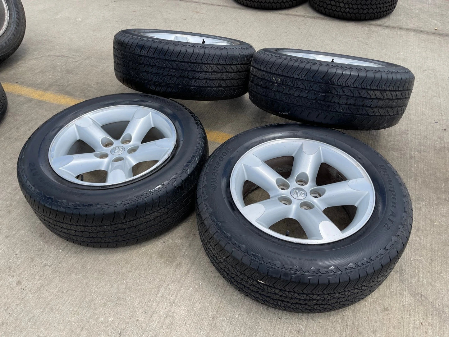 20" Dodge Ram 1500 OEM wheels rims 2267 tires 5x139 5x5.5