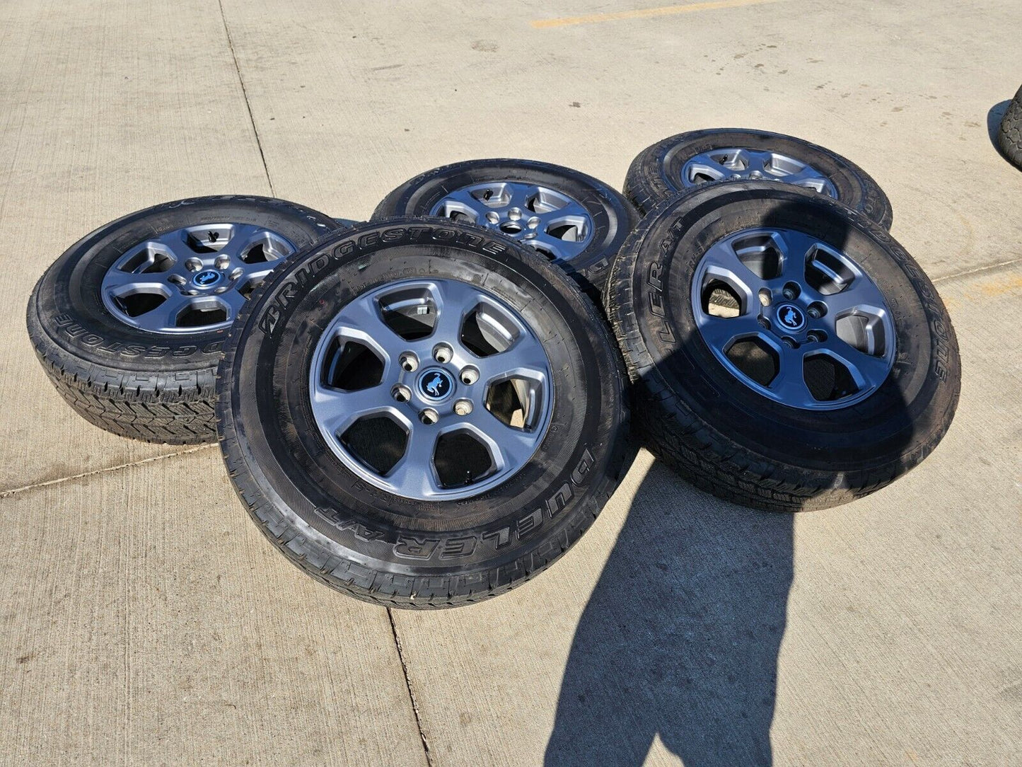 17" Ford Bronco Big Bend wheels rims 10384 Ranger 2021 2022 2023 2024 2025 NEW