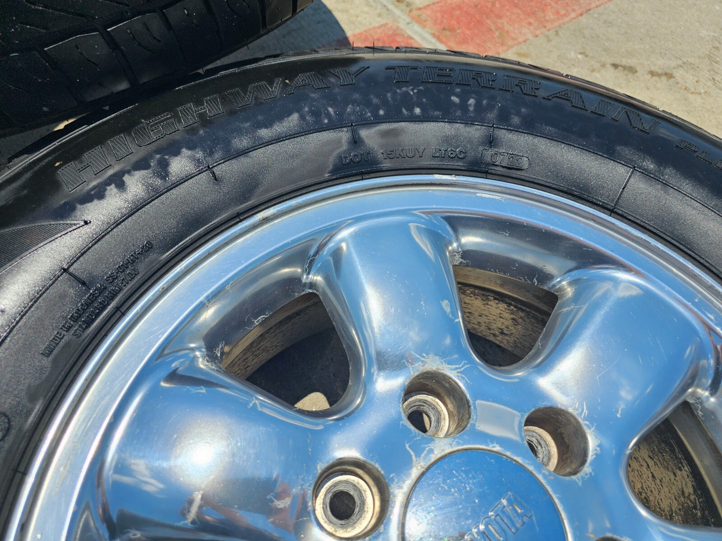 16" Toyota Tacoma OEM wheels rims tires