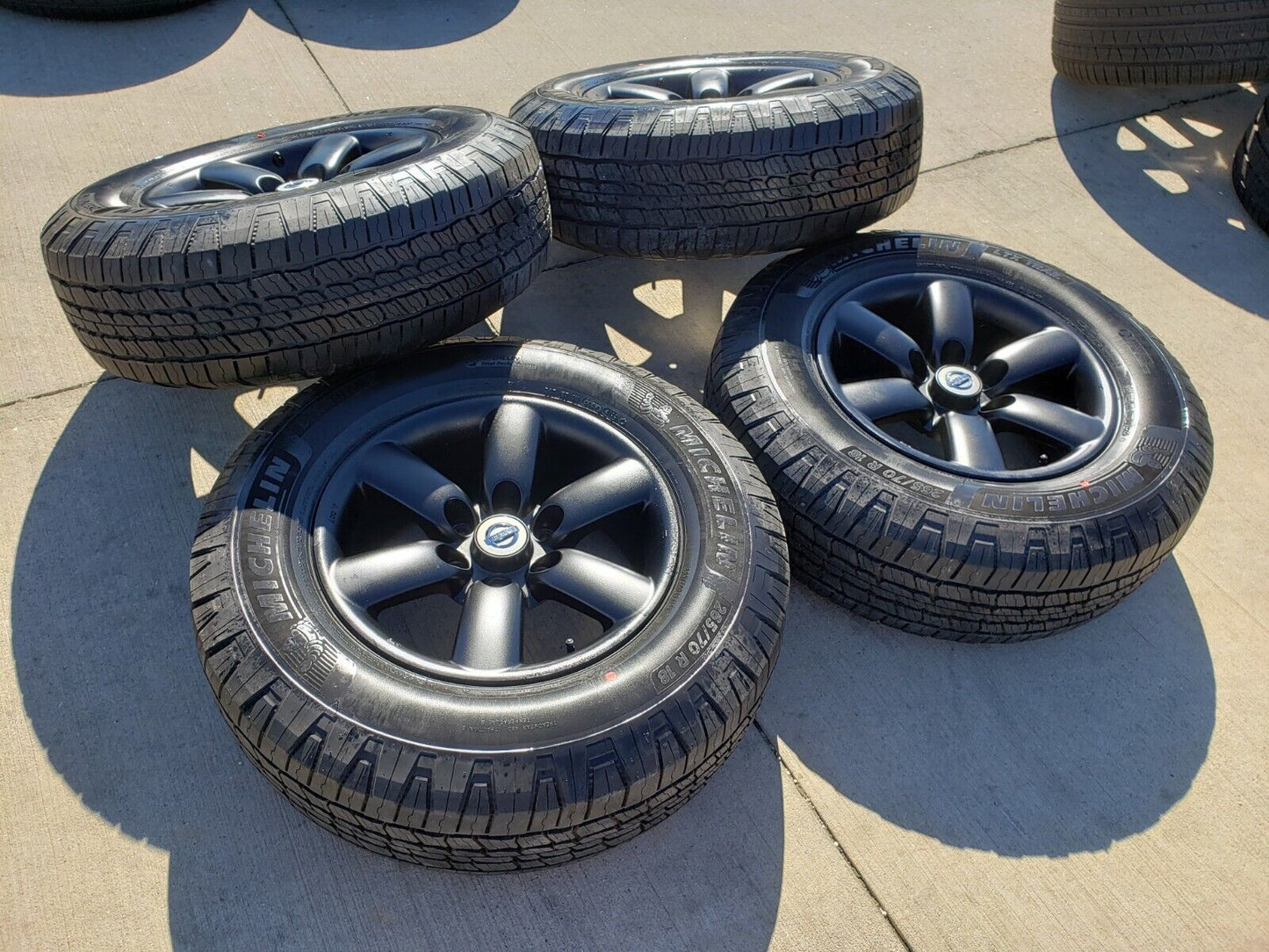 18" Nissan Titan Armada OEM black 62493 wheels rims 2015 2016 2023 2024 NEW