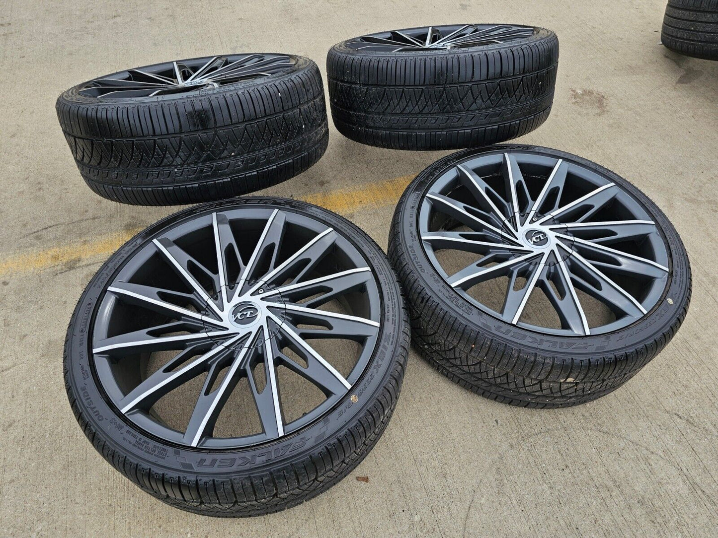 20" VCT V86 Chevy Malibu wheels rims tires Trailblazer Equinox GMC Terrain