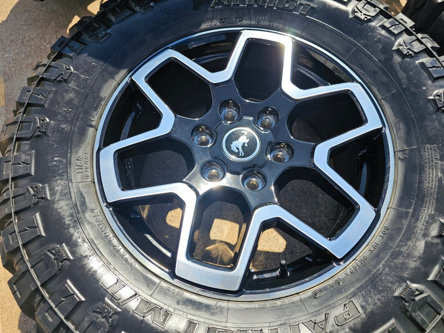 18" Ford Ranger Bronco wheels rims 95213 6x139 tires 2022 2023 2024 2025 33"