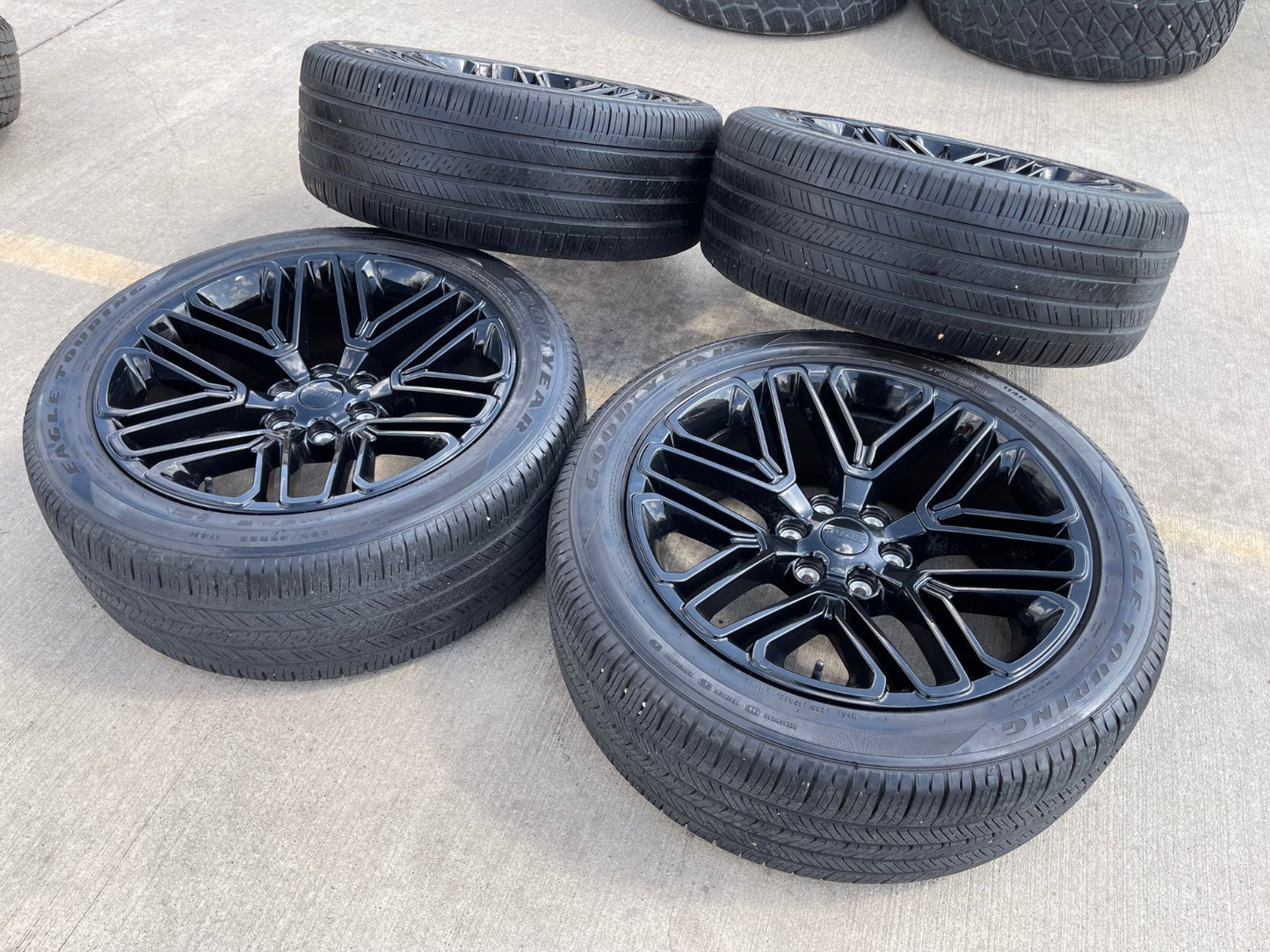 22" Jeep Grand Wagoneer OEM LIMITED 9317 rims wheels RAM 1500 2023 2024 2025