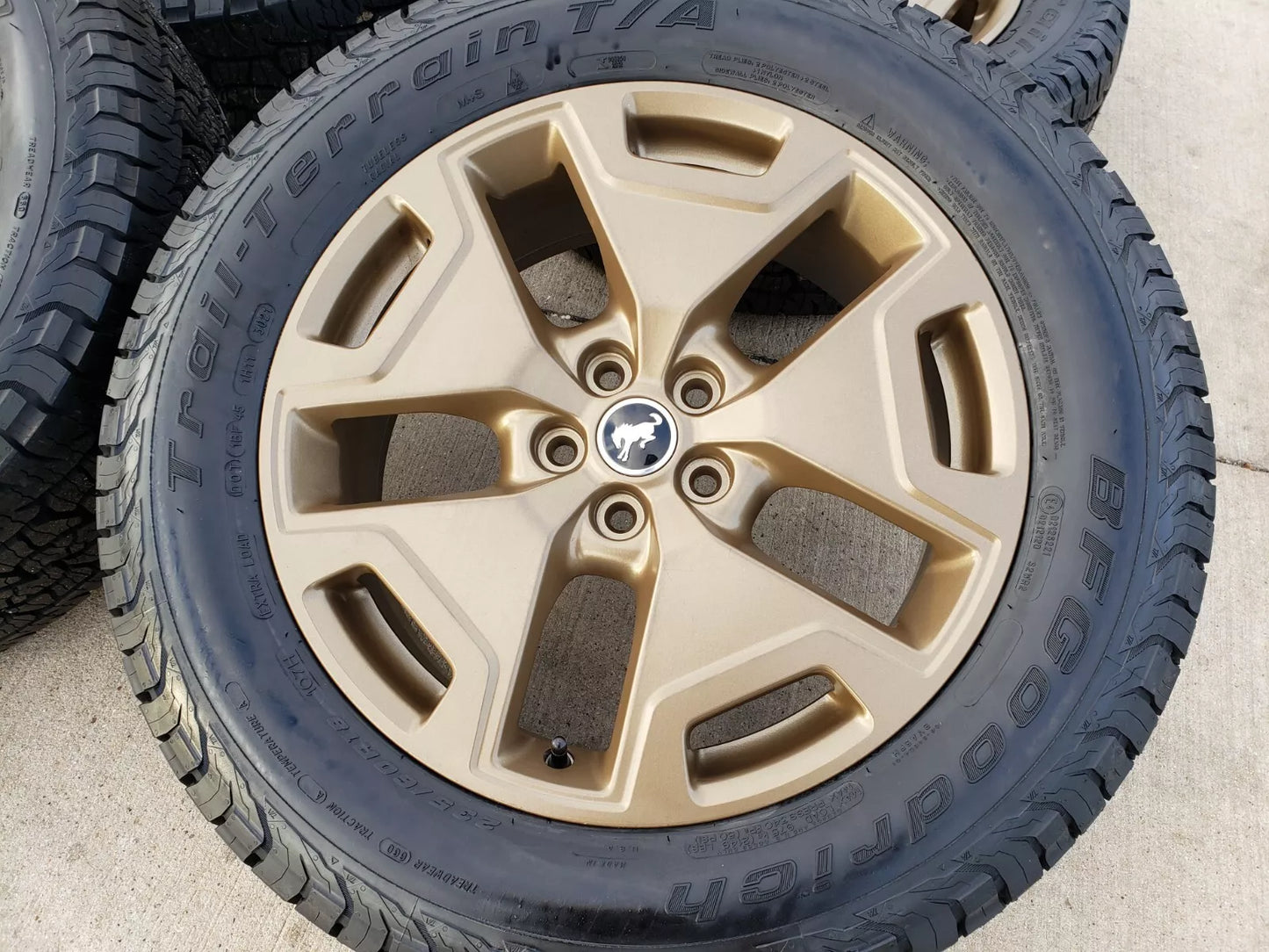 18" Ford Maverick Bronco Sport HERITAGE OEM rims wheels 95020 10328 BRONZE NEW