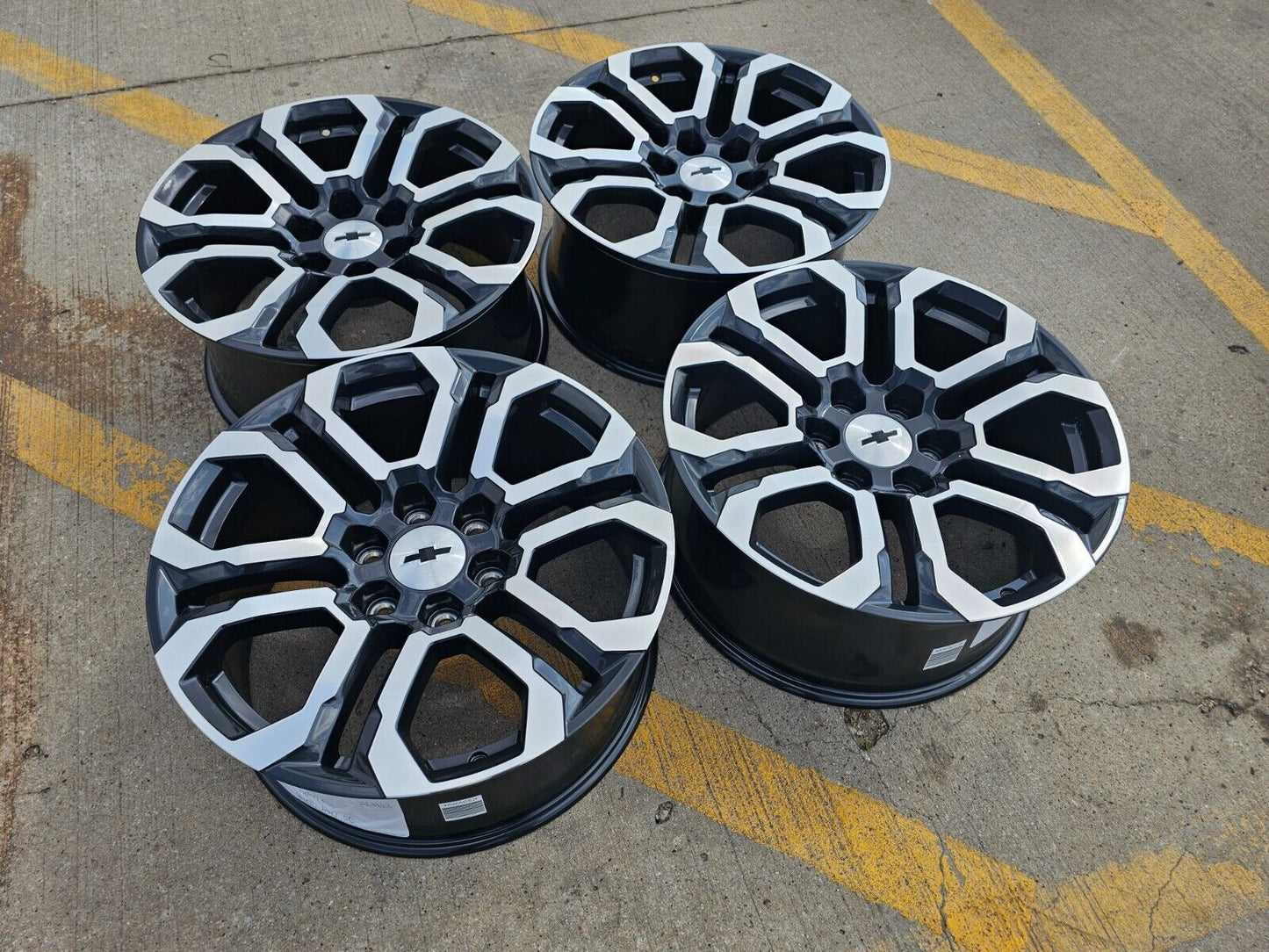 20" Chevy Colorado OEM wheels rims 95780 Silverado Suburban GMC Canyon 2025 NEW