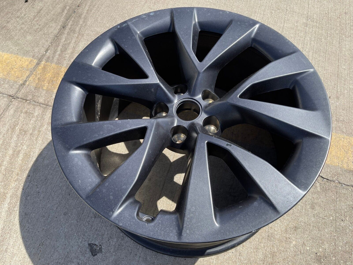 20x10 20" Tesla Model X OEM wheel rim REAR spare 2021 2022 2023 2024 2025