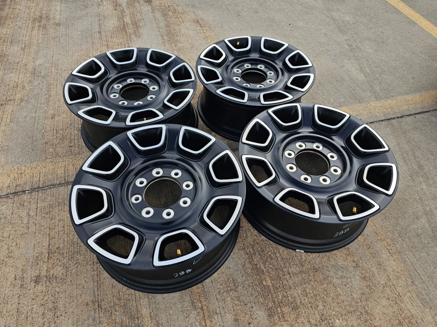 20" Ford F-250 F-350 OEM Lariat Platinum 10486 wheels rims 2024 2025 2026 NEW