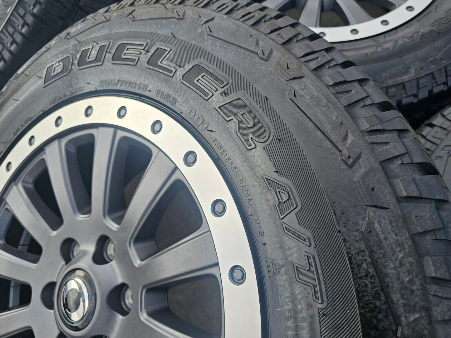 (4) 18" INEOS Grenadier OEM wheels rims tires beadlock 2022 2023 2024 2025 NEW