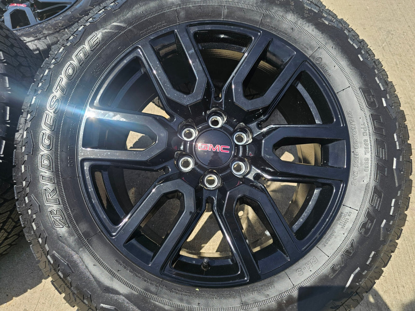 20" GMC Sierra Yukon Chevy OEM black 5914 5918 wheels rims 2024 2025 2026 NEW