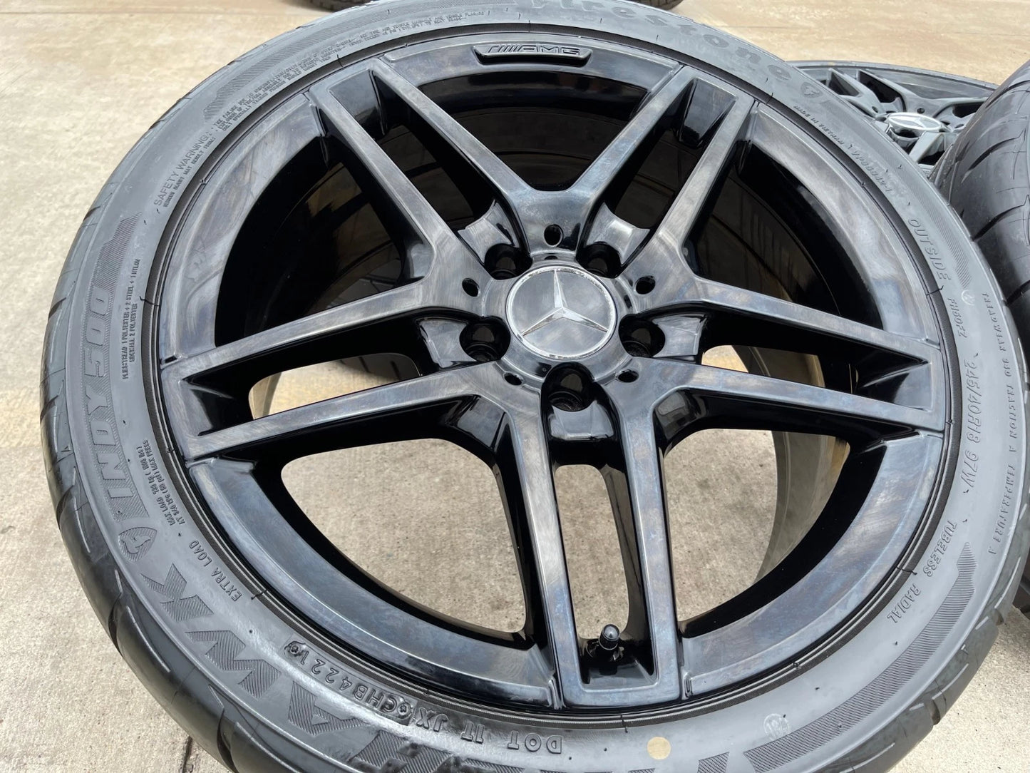 18" Mercedes E350 E550 C300 C E S Class AMG OEM 85458 85398 wheels rims tires