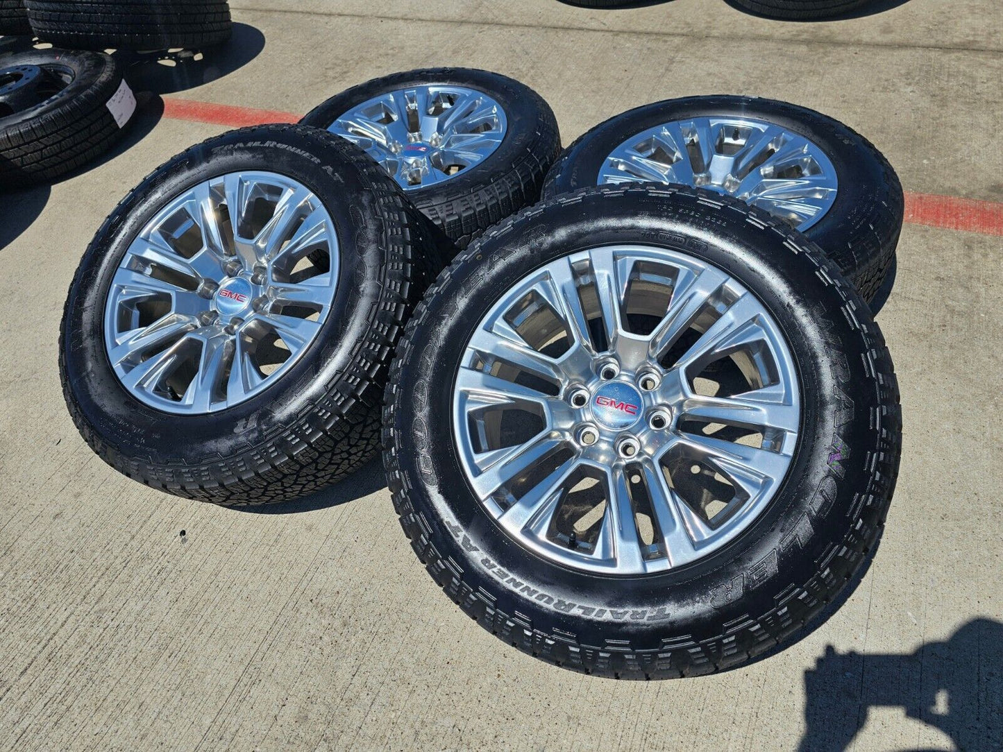 20" GMC Sierra Yukon DENALI OEM 5917 wheels rims 2022 2023 2024 2025 NEW A/T