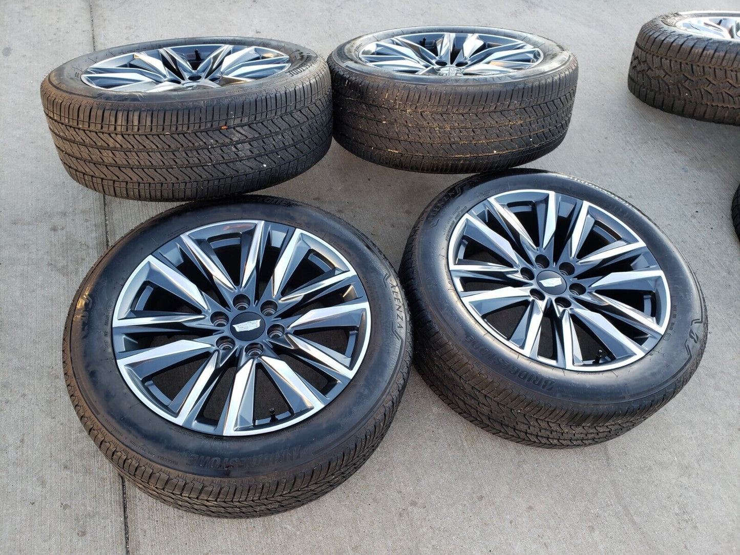 22" Cadillac Escalade OEM Platinum wheels rims 4869 95028 tires 2022 2023 2024