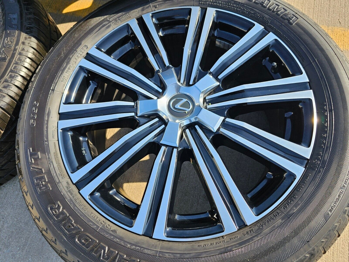 21" Lexus LX570 Land Cruiser OEM 74341 wheels rims tires 5x150
