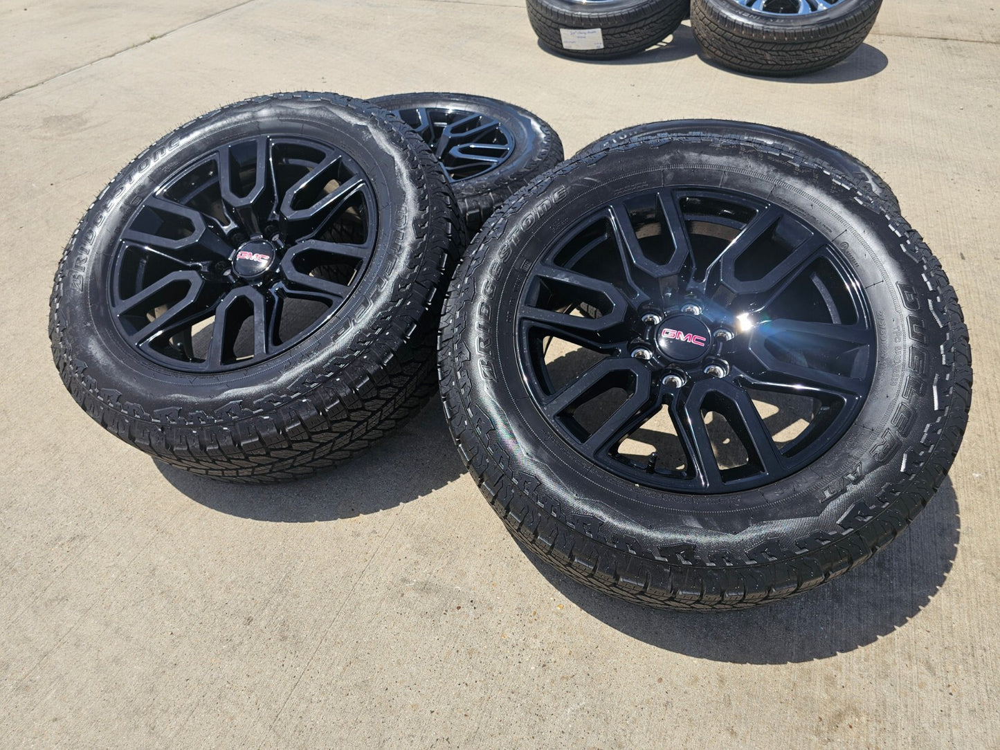 20" GMC Sierra Yukon Chevy OEM black 5914 5918 wheels rims 2024 2025 2026 NEW