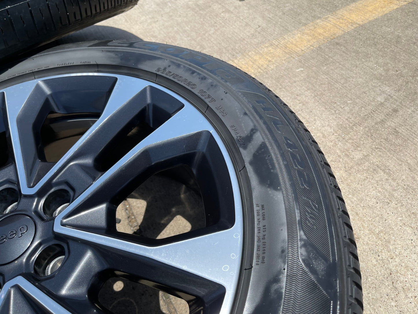 20" Jeep Grand Cherokee L Dodge Durango OEM 9289 wheels rims