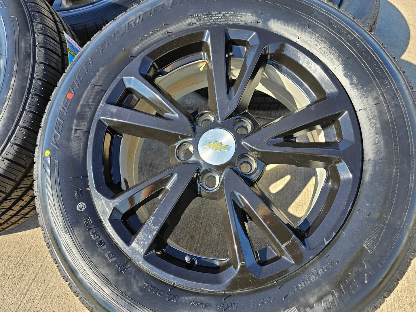 17" Chevy Equinox OEM wheels rims 5756 Terrain 2014 2015 2016 2017 NEW tires