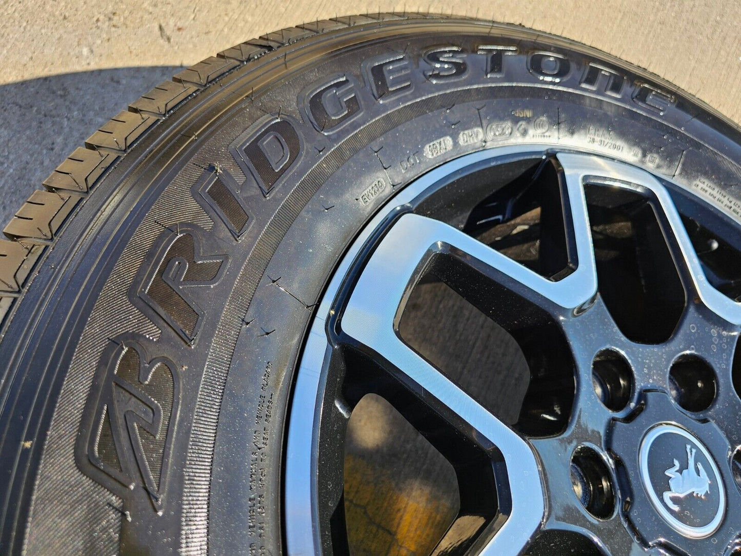 18" Ford Bronco wheels rims tires black 95213 Ranger tires 2023 2024 2025 NEW