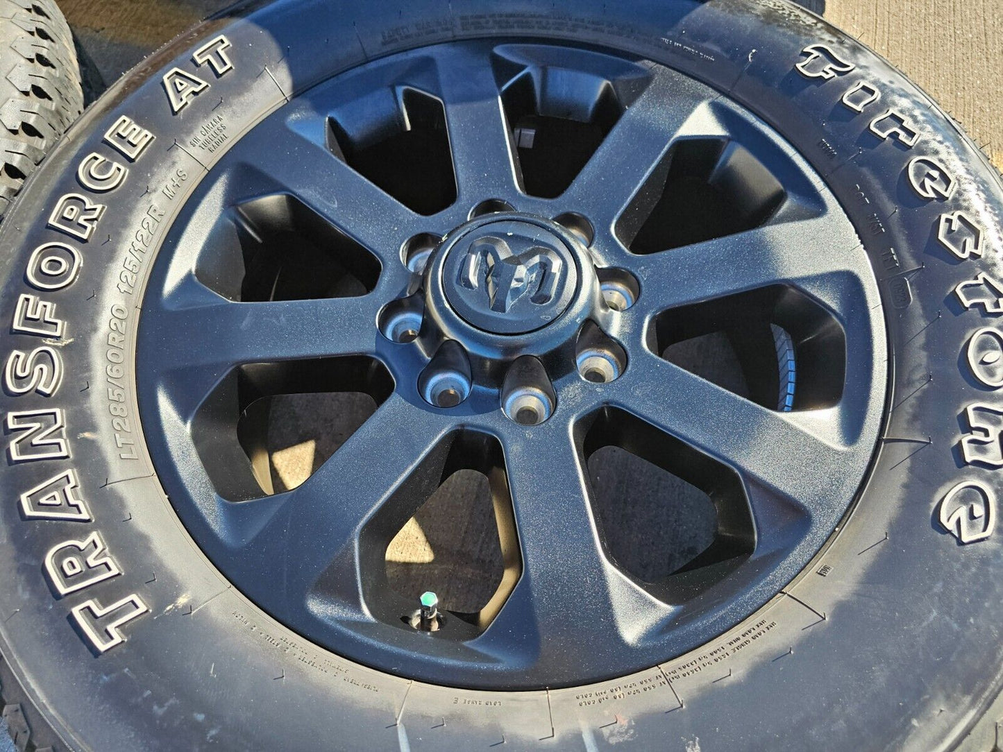 20" Dodge Ram 2500 3500 LARAMIE OEM 2700 wheels rims tires 2022 2023 2024 2025