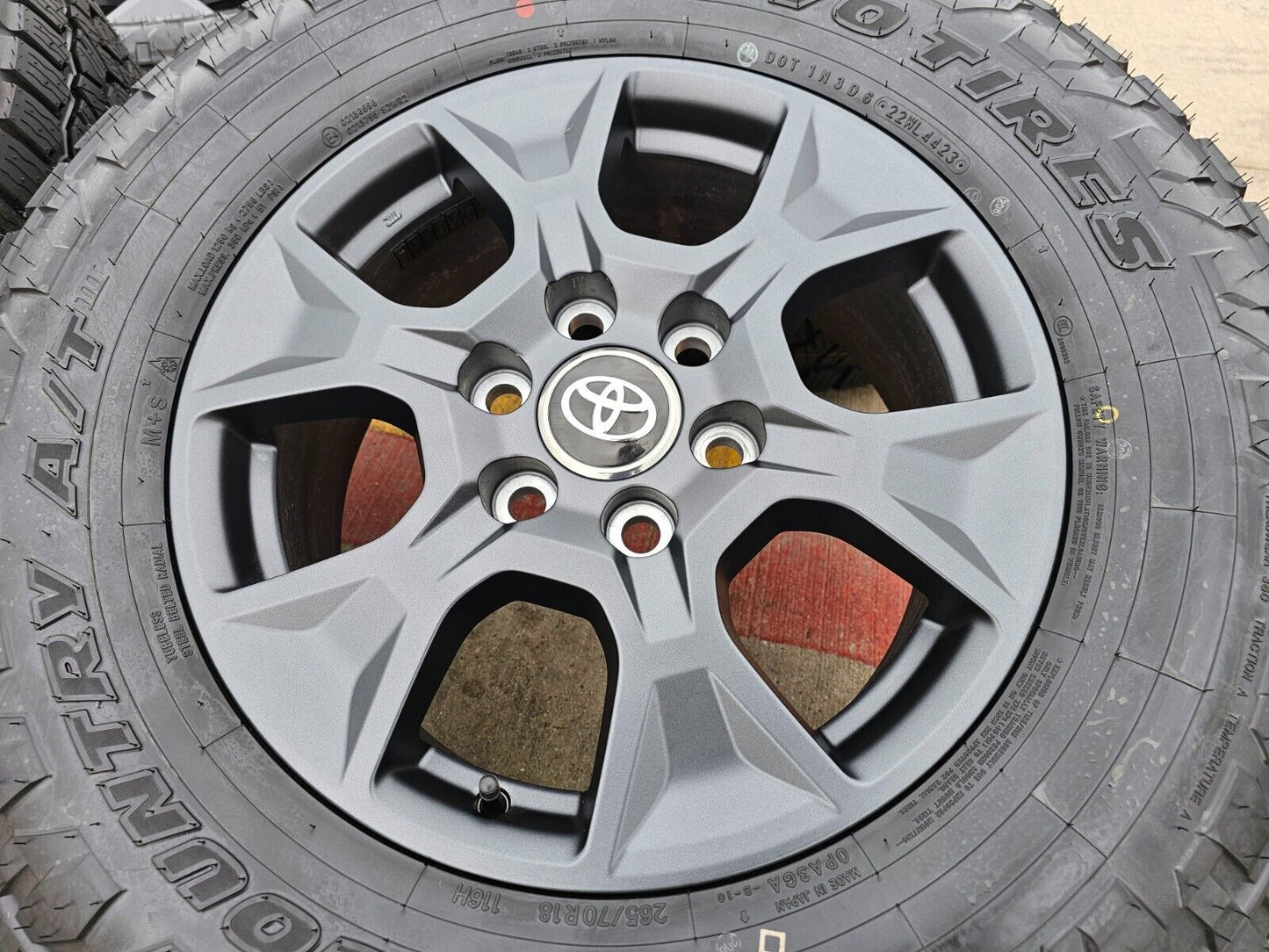 18" Lexus GX550 OEM wheels rims Toyota Land Cruiser Tundra Sequoia 2024 2025 NEW
