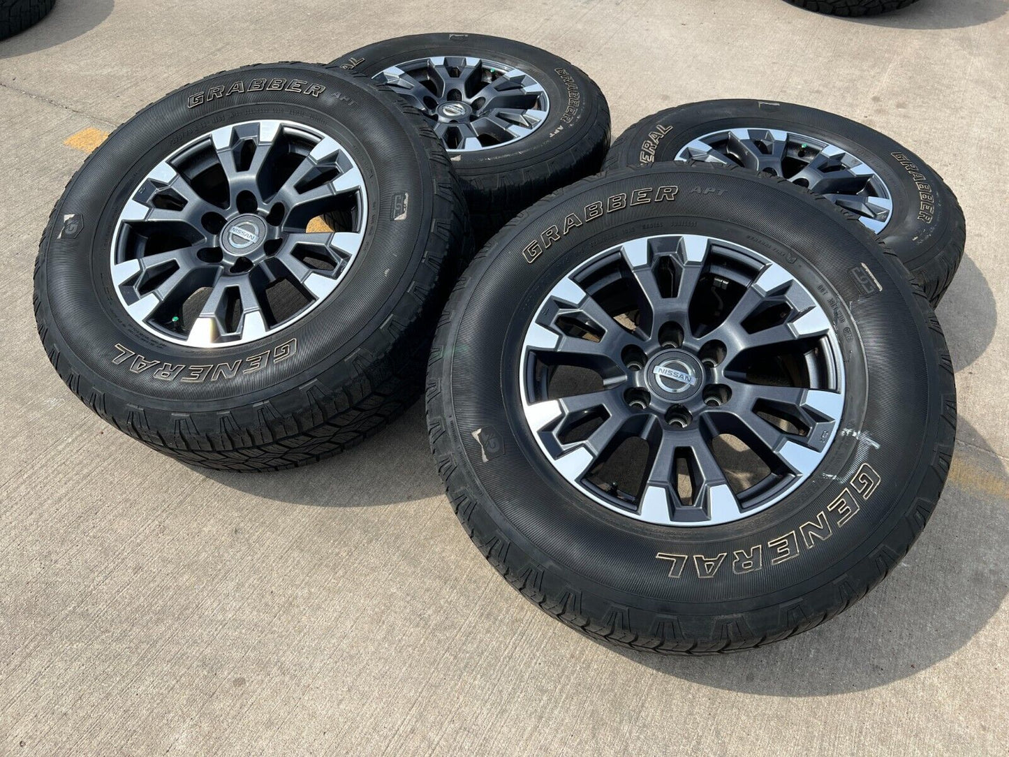 18" Nissan Titan Armada PRO-4X OEM 62751 wheels rims 2021 2022 2023 2024 2025