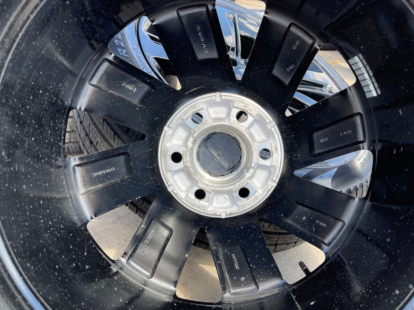 22" Lincoln Navigator OEM rims wheels Black Label 95384 10496 2022 2023 2024 NEW