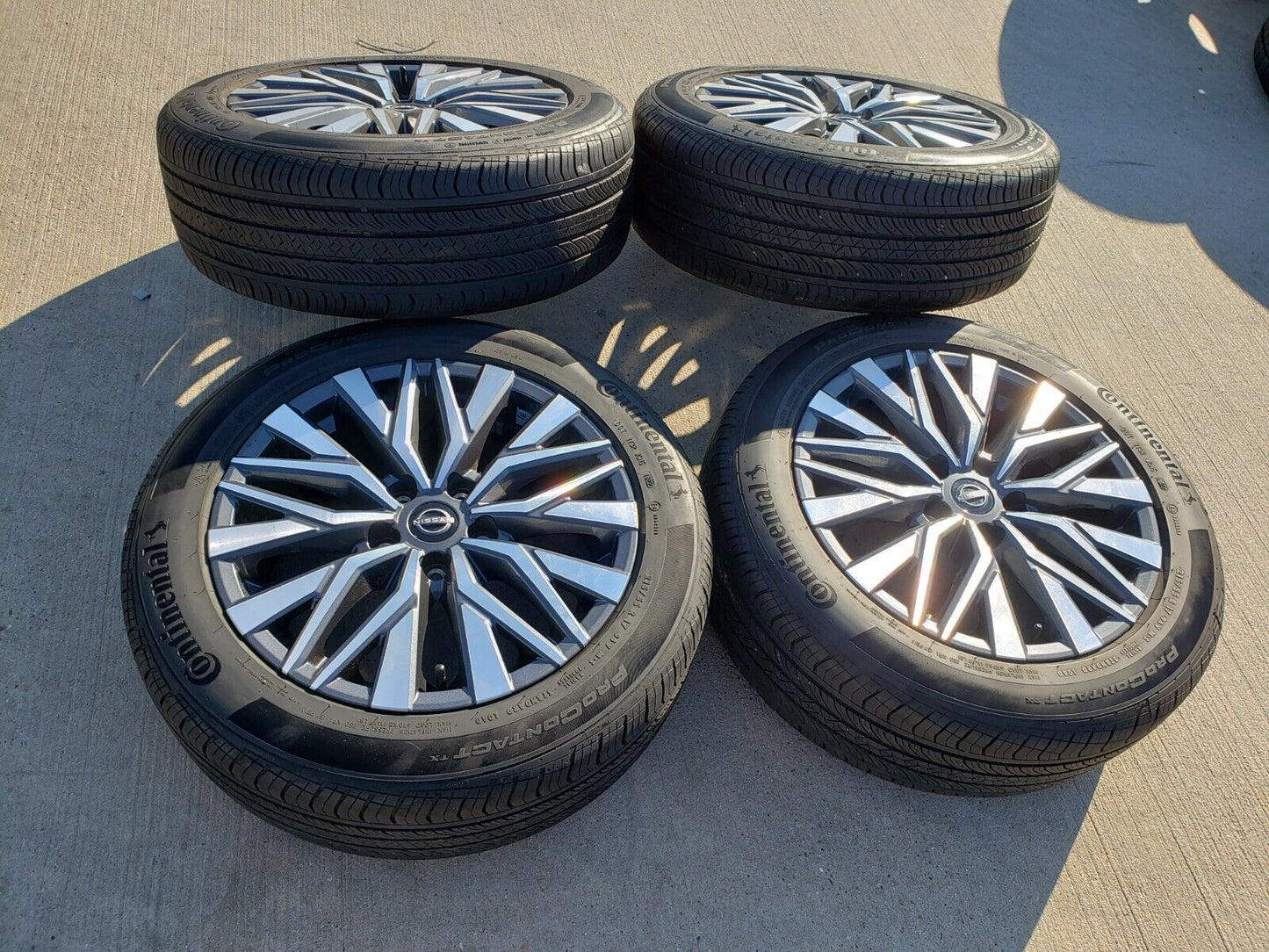 17" Nissan Altima Maxima Infiniti OEM 95478 62853 wheels rims tires