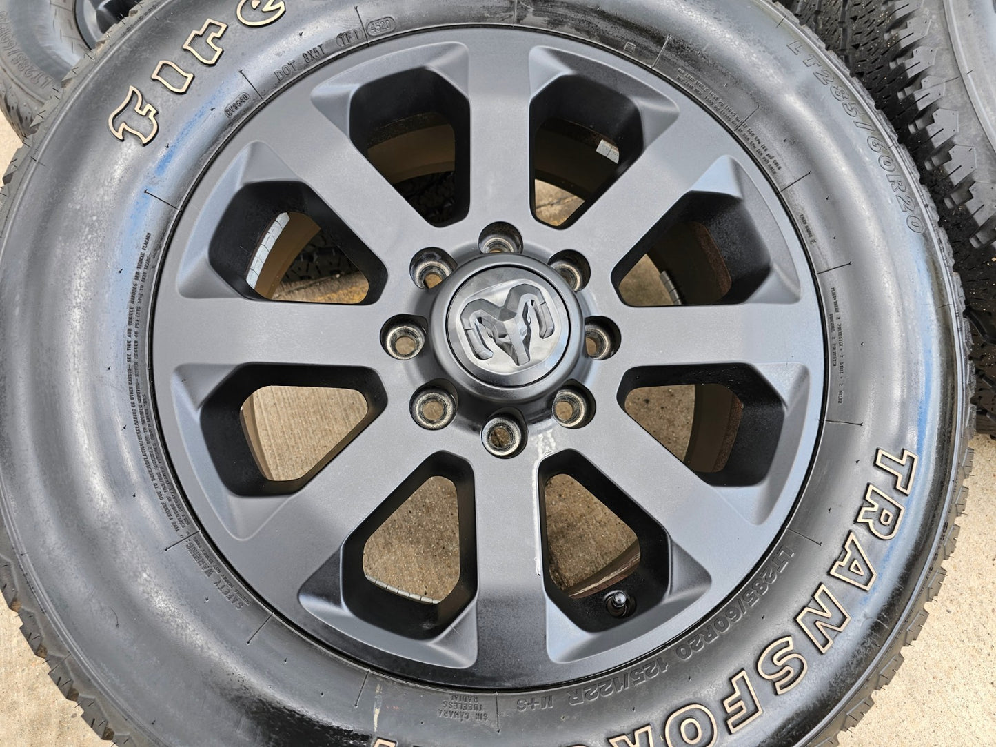 20" Dodge Ram 2500 3500 LARAMIE OEM 2700 wheels rims tires FIRESTONE
