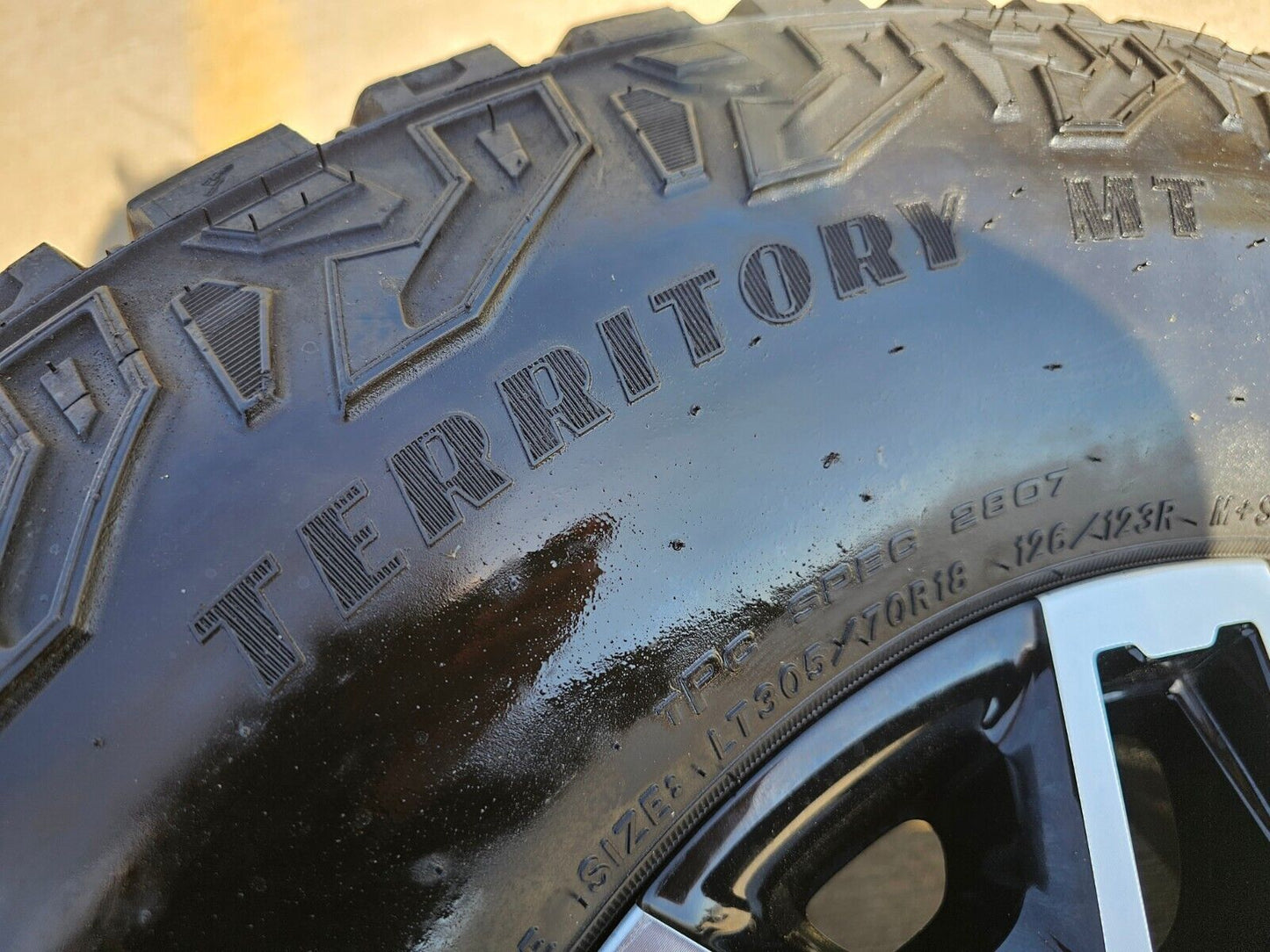 18" GMC Sierra AT4X Chevy Trail Boss 2500 OEM wheels rims tires 2024 2025 NEW