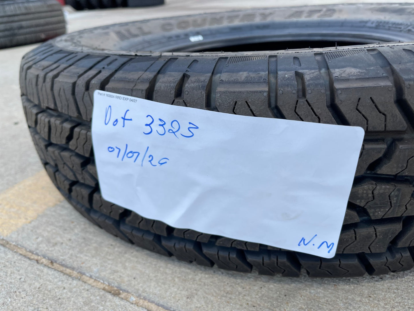 (1) 245/75/17 Ironman All Country A/T2 tire 245/75R17 M+S 120R LT 10 ply LRE NEW