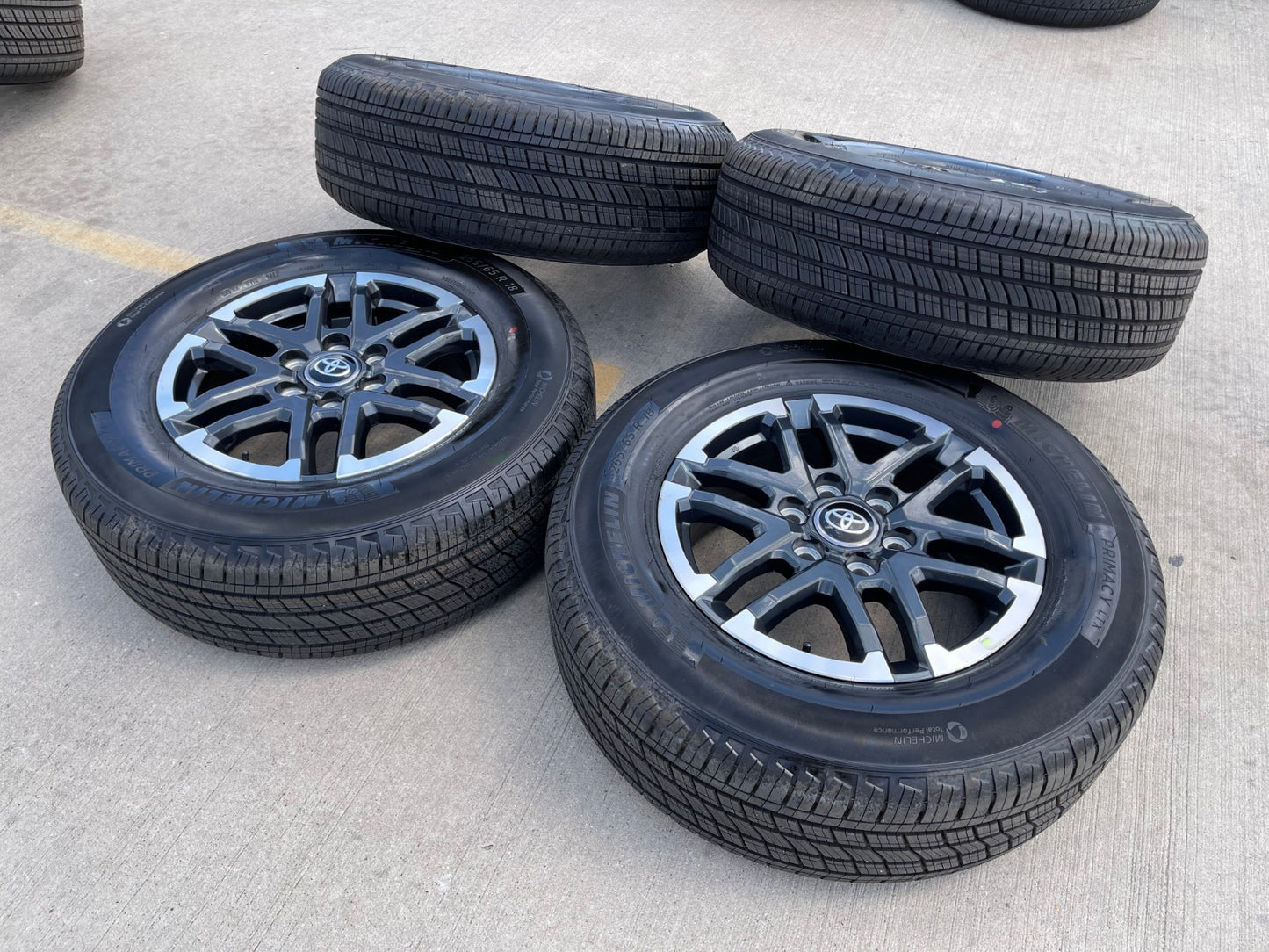 18" Toyota Tacoma 4Runner LIMITED OEM wheels rims tires 2024 2025 2026 NEW