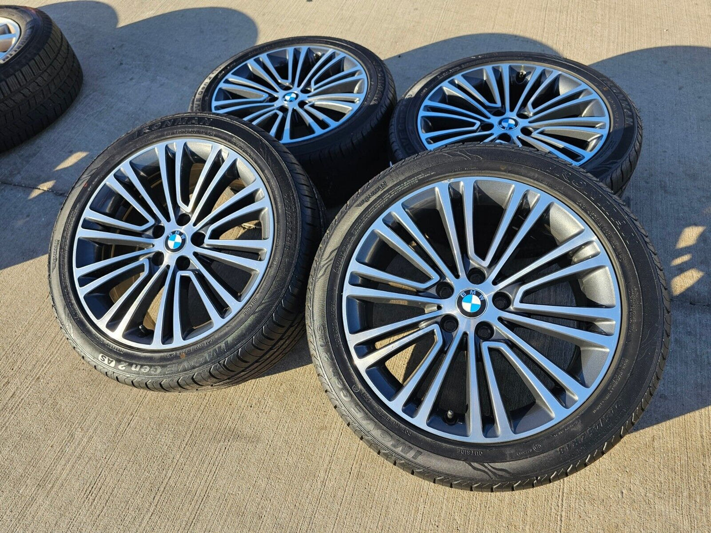 18" BMW 5 Series 530i 540i M550i 530e OEM 86326 wheels rims 5x112