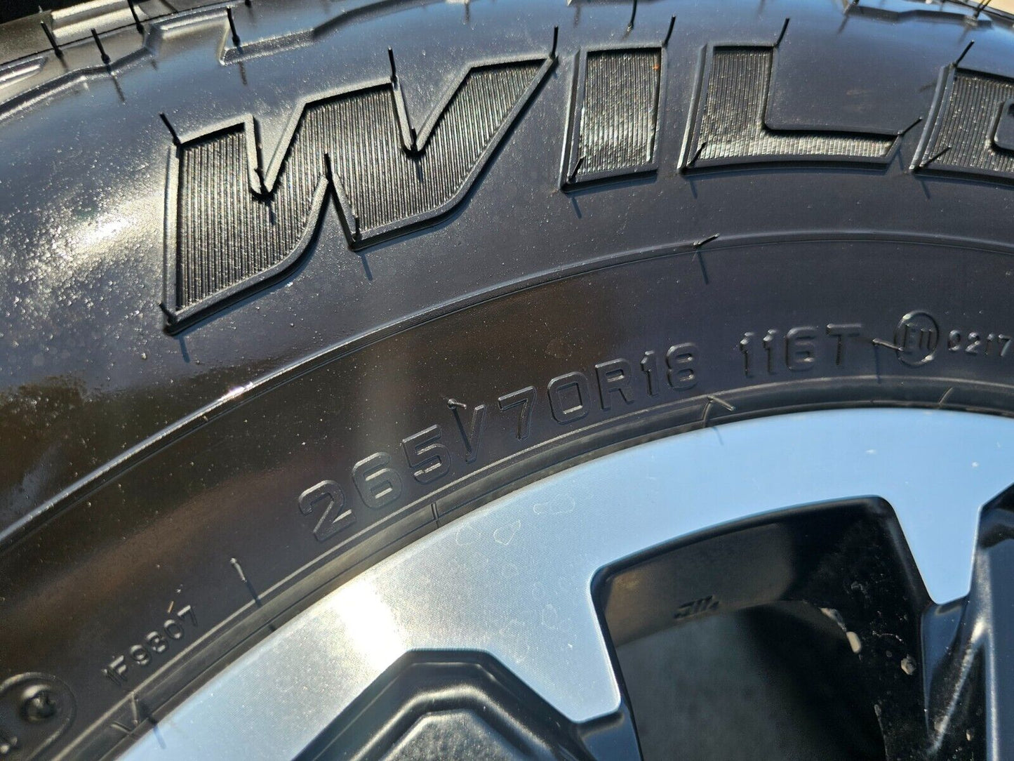18" Toyota Tacoma 4Runner TRD OEM wheels rims tires 2024 2025