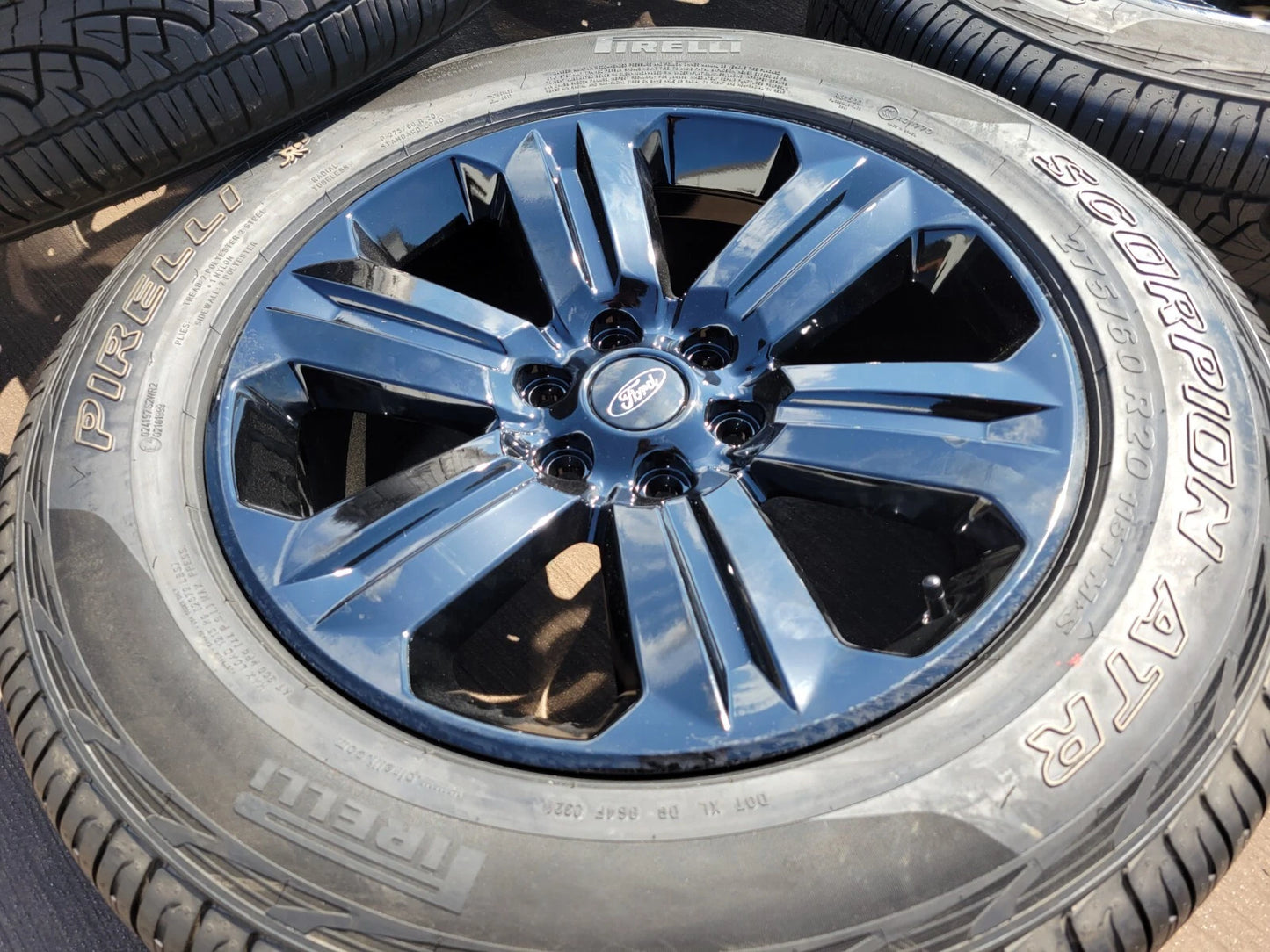 20" Ford F-150 Expedition OEM TREMOR rims wheels 10171 black