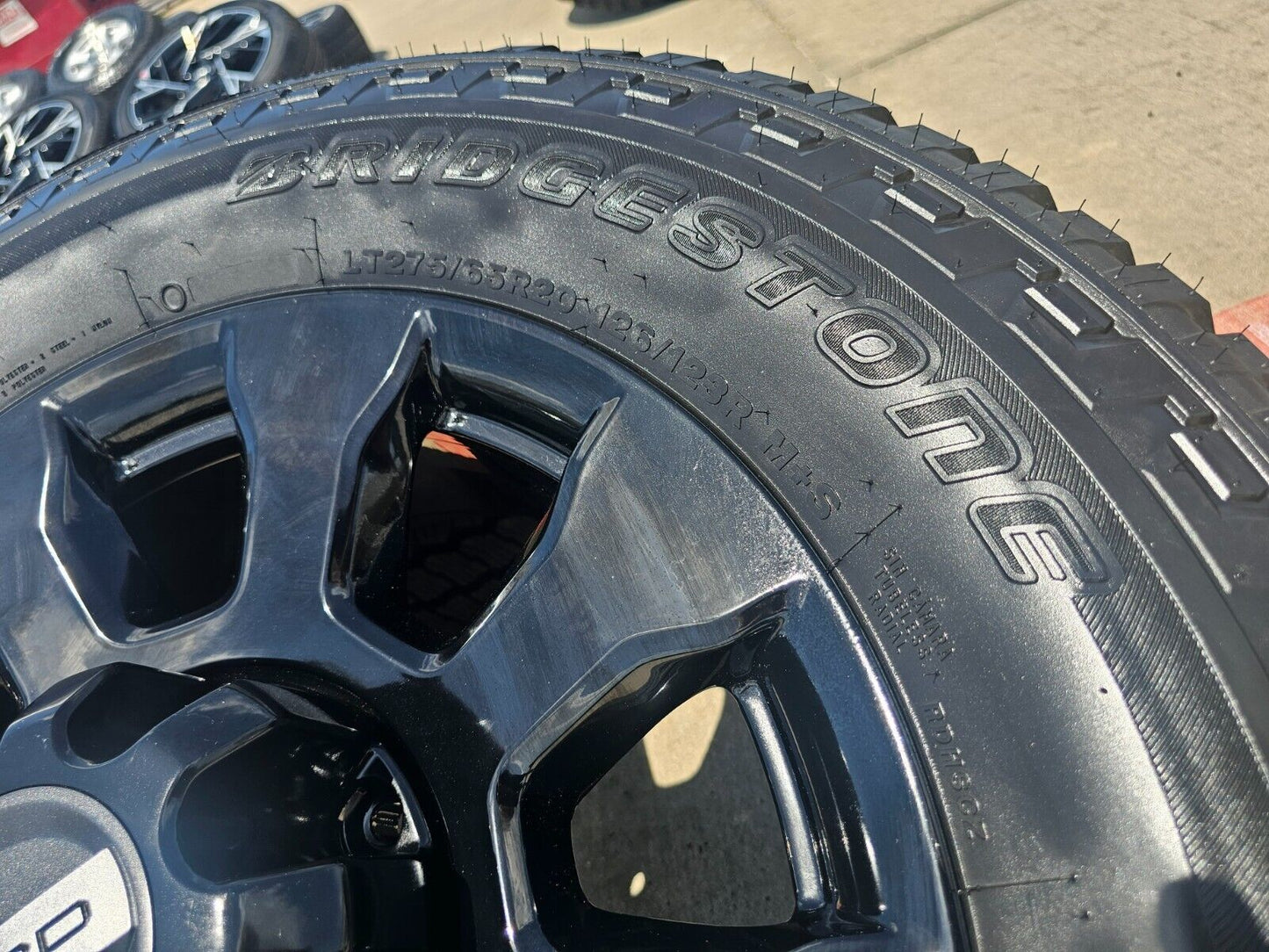 20" Ford F-250 F-350 Tremor OEM Black 10101 rims wheels tires NEW