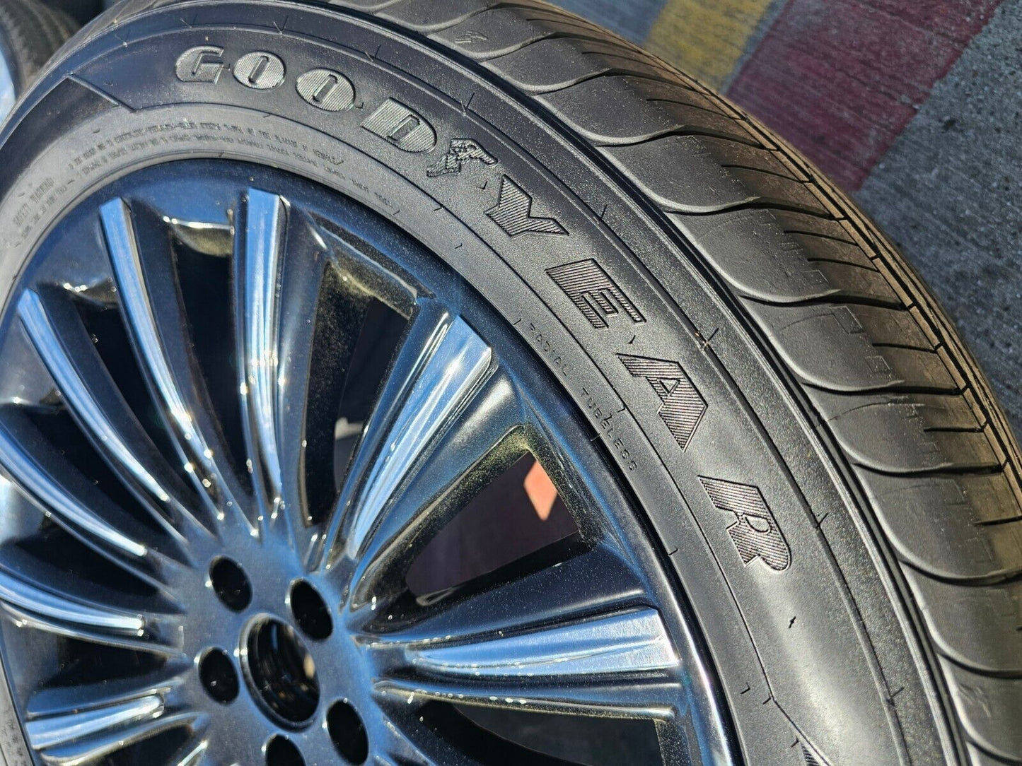 20" Lincoln MKS 3929 OEM rims wheels tires 2011 2012 2013 2014 2015 2016 NEW