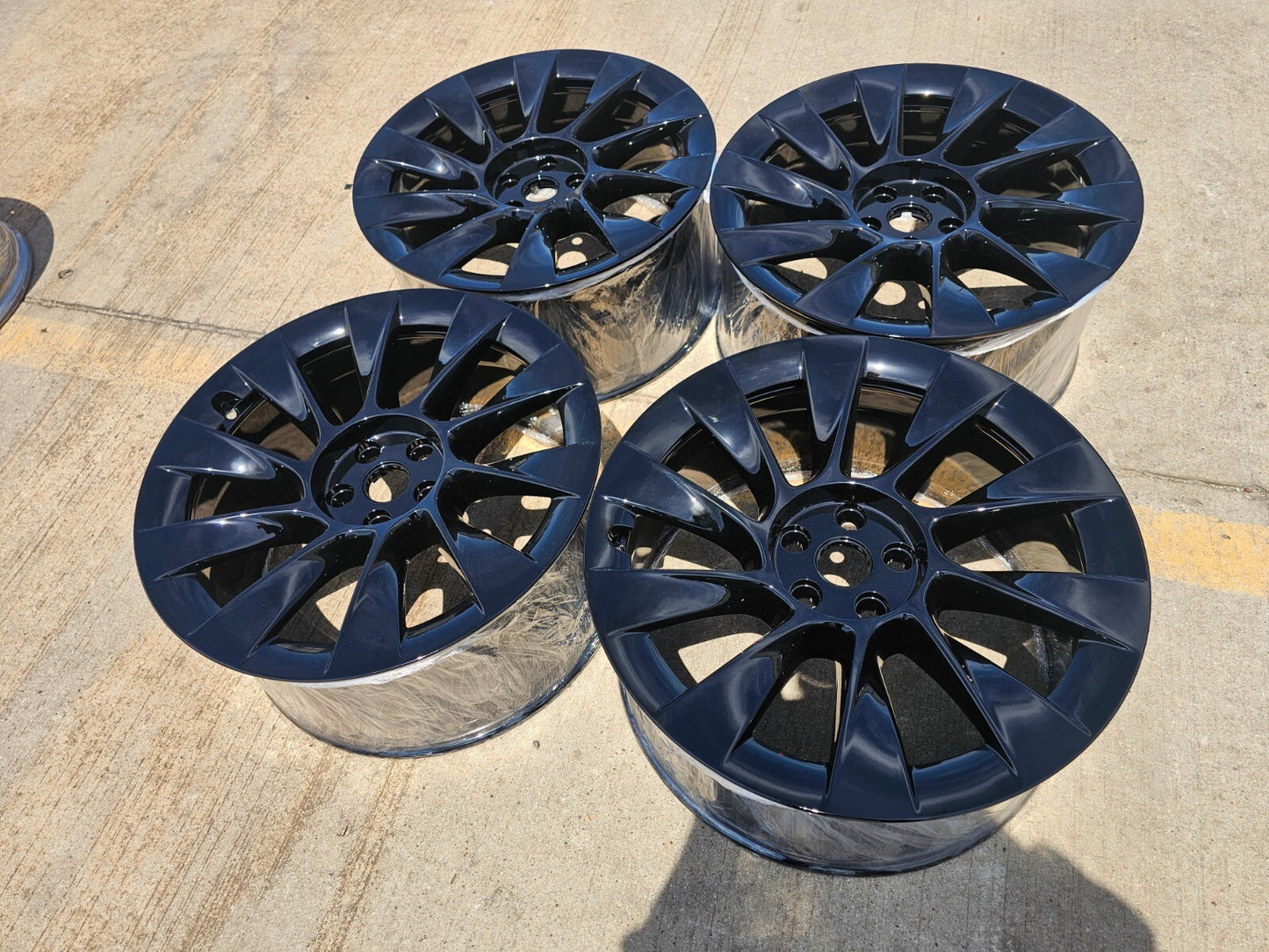 20" Tesla Model 3 OEM Uberturbine wheels rims 2021 2022 2023 2024 2025 NEW