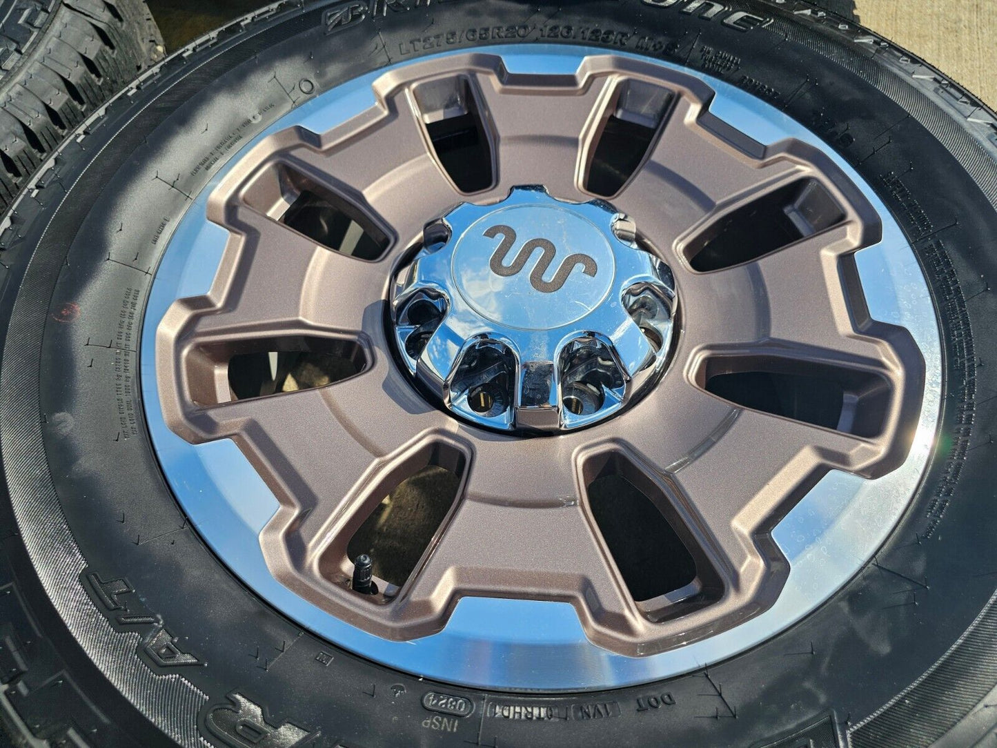 20" Ford F-250 F-350 OEM KING RANCH tan wheels rims 10487 2024 2025 NEW