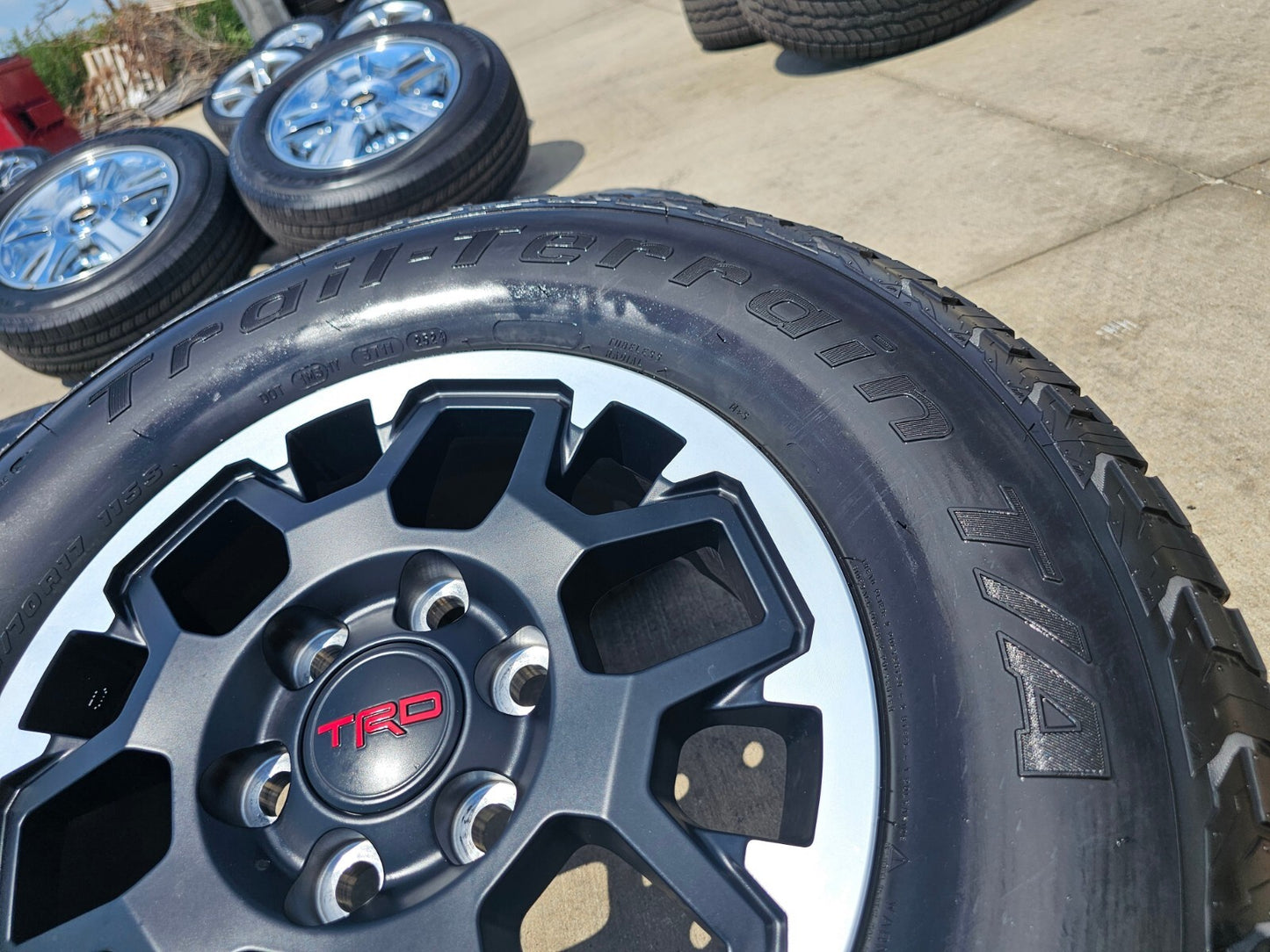 17" Toyota Tacoma 4Runner TRD OEM 10638 95893 42611 wheels rims 2025 2026 NEW