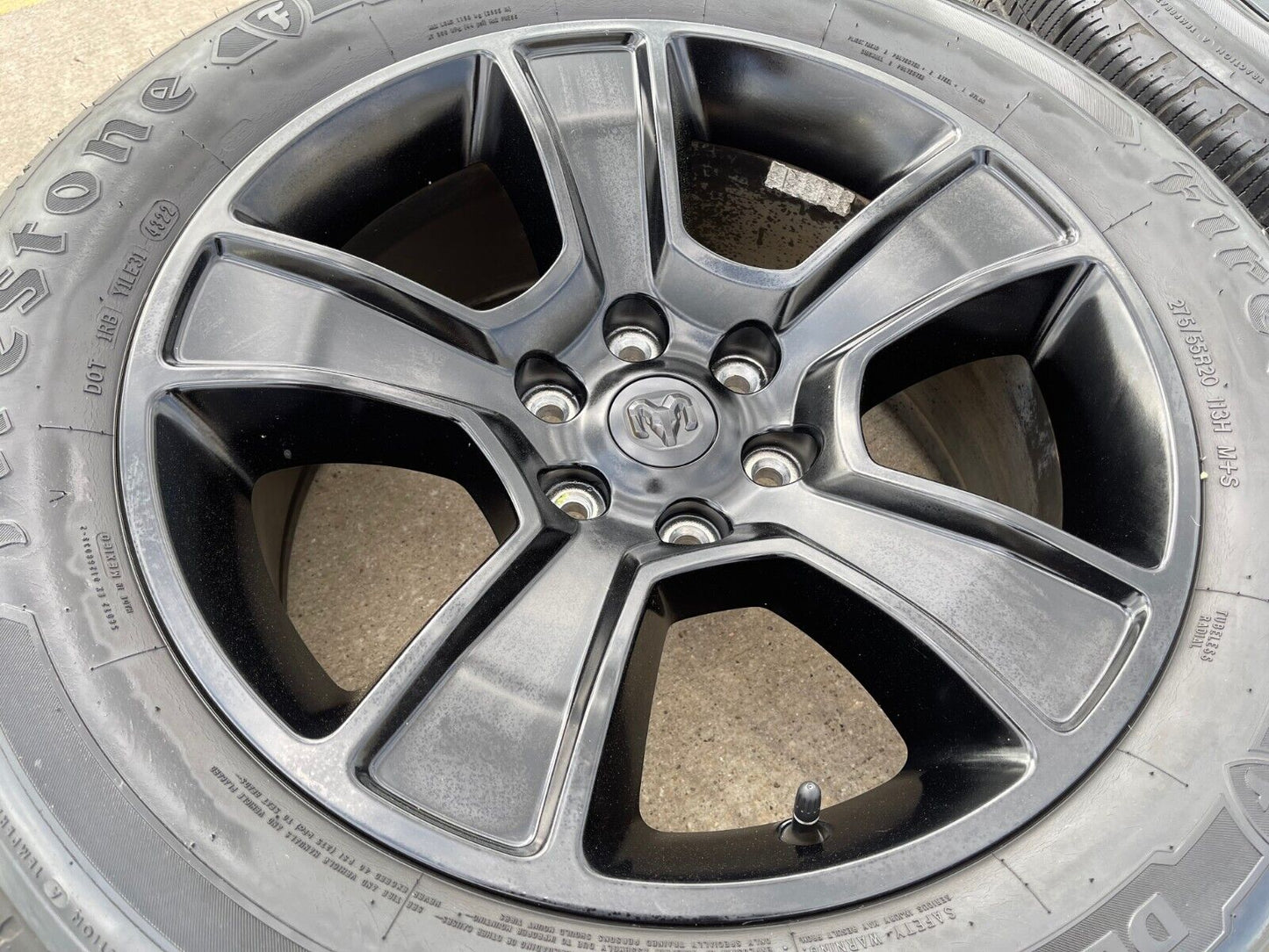 20" Dodge Ram 1500 OEM LIMITED Black 2676 2723 wheel rim spare